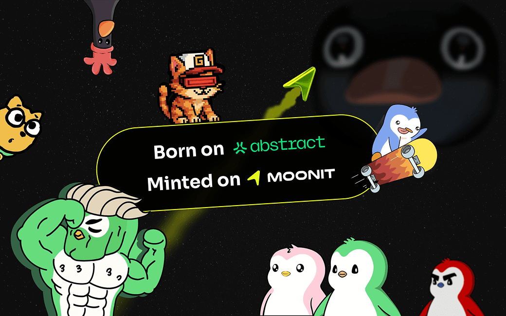 A Moonit launch asset for a partner chain